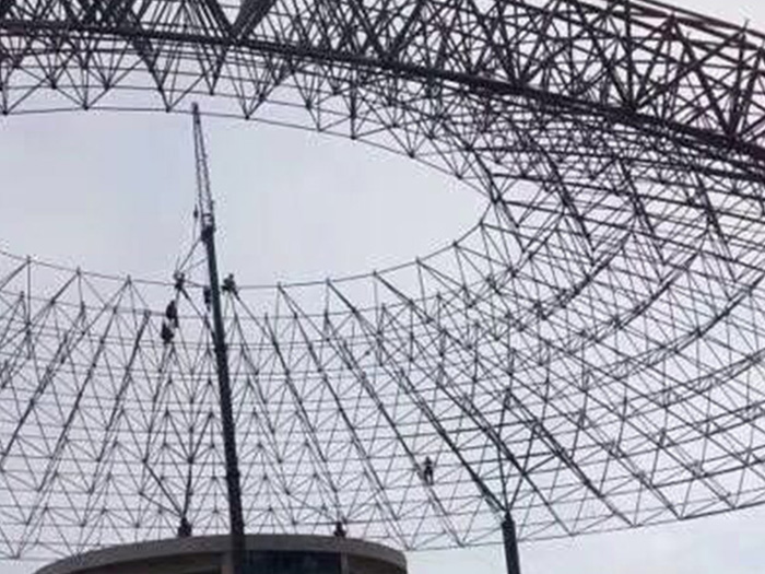 文山篮球馆球形网架厂家价格